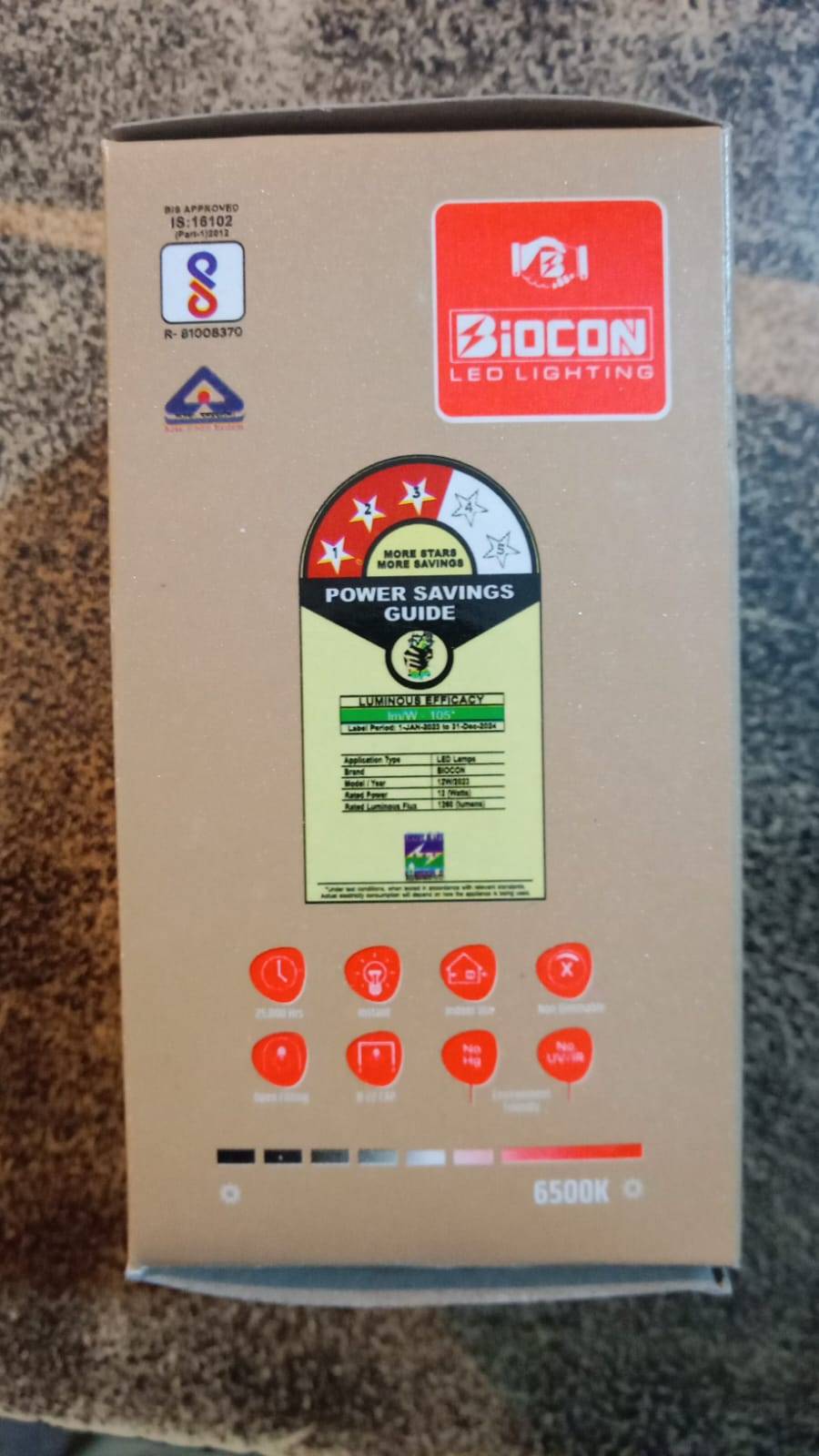 12w LED Bulb - Image 1