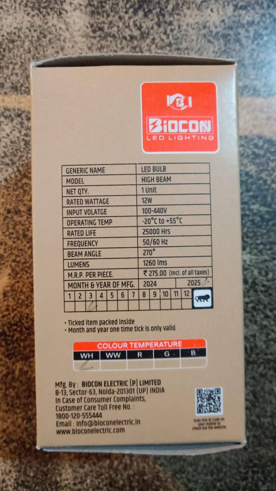 12w LED Bulb - Image 3