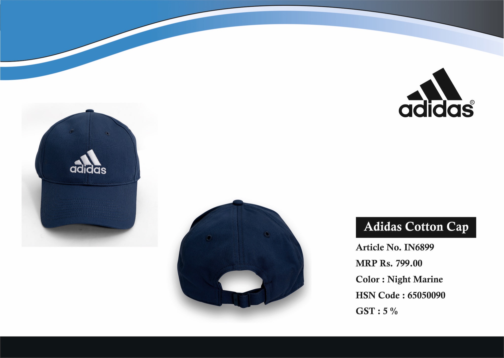 Adidas Cap in Pune Lightweight and Breathable Design-https://media.vyaparify.com/vcards/products/482906/product_1768046288_69623ed065c14.png Image