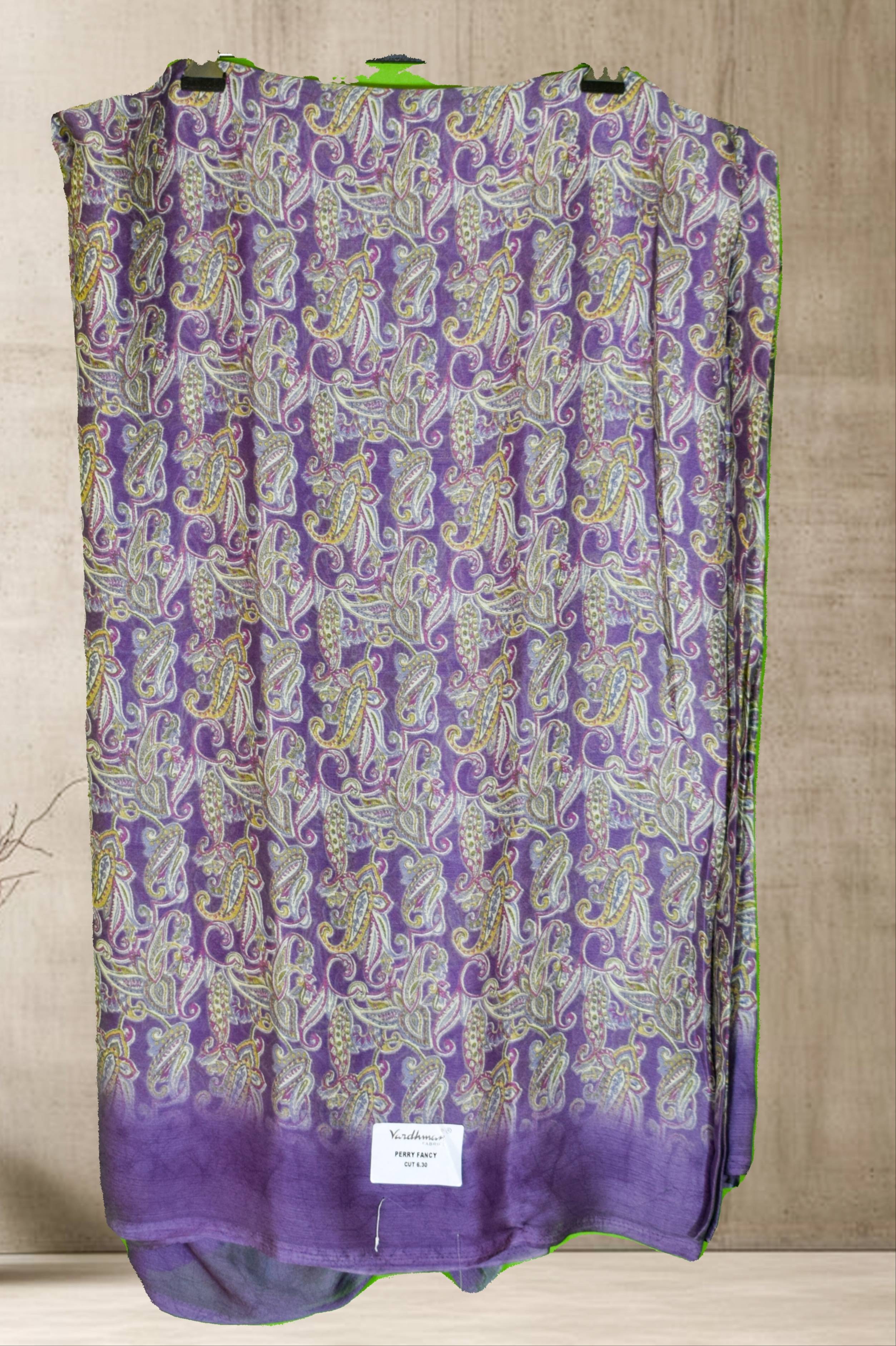 Chiffon Purple Paisley Printed Saree in Jabalpur - Elegant Occasion Wear-https://media.vyaparify.com/vcards/products/483034/product_1768103264_69631d60345d0.png Image