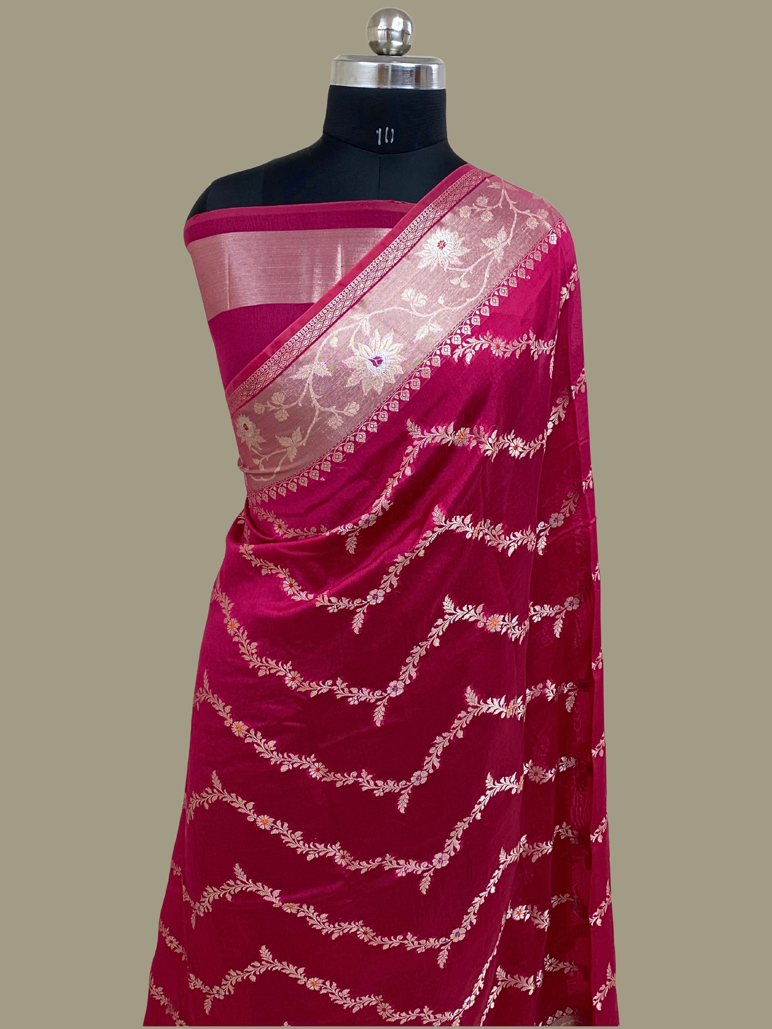  Rani Mul Cotton Banarasi Saree Elegant Ethnic Wear KASHI HANDLOOMS J 21 284  RASOOLPURA  JAITPURALANDMARK Near Jinnati Masjid