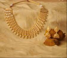 Jewelry/Elegant Gold-Plated Necklace Set in Muzaffarnagar - Elegant Design-https://media.vyaparify.com/vcards/products/484035/product_1768222975_6964f0ffde3b1.png Image