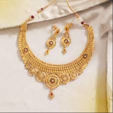 Jewelry/Necklace Set in Muzaffarnagar: Exquisite Gold Finish for Elegance-https://media.vyaparify.com/vcards/products/484037/product_1768223074_6964f162da397.png Image