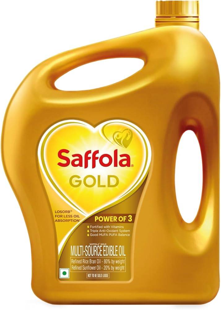 Saffola Gold Refined Oil in Village Behru Near Ravidas Gurudwara - Heart-Healthy Cooking Oil-https://media.vyaparify.com/vcards/products/484765/product_1768296130_69660ec2112a7.png Image
