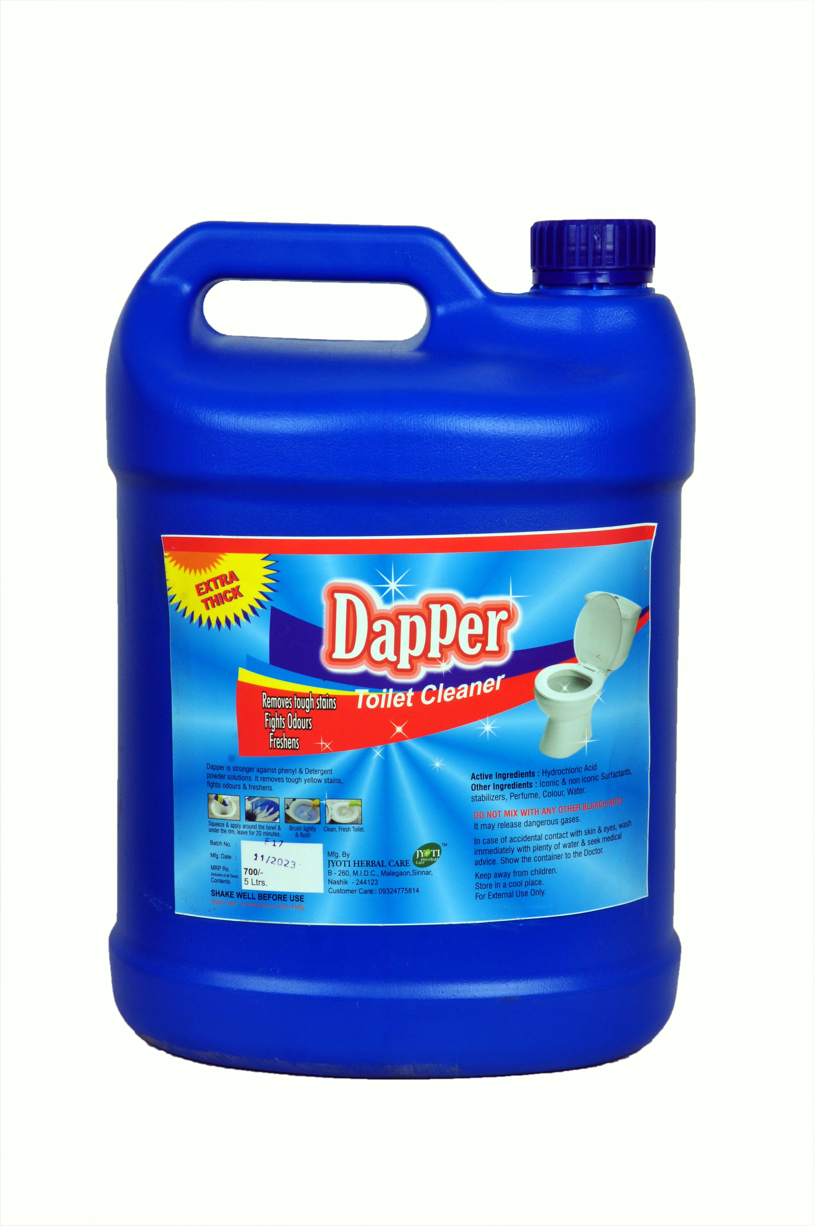 Toilet Cleaner in Nashik: Dapper Toilet Cleaner Removes Tough Stains-https://media.vyaparify.com/vcards/products/485292/product_1768313300_696651d499cb3.png Image