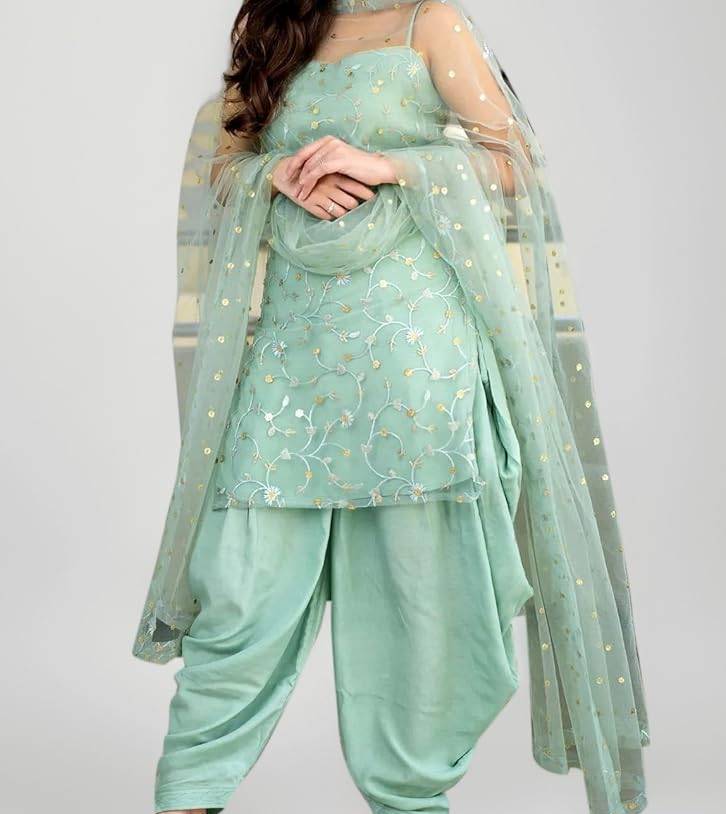 D G Collection Green Suit in Devghar: Premium Quality Fabric-https://media.vyaparify.com/vcards/products/486235/product_1768385424_69676b90e50a5.png Image
