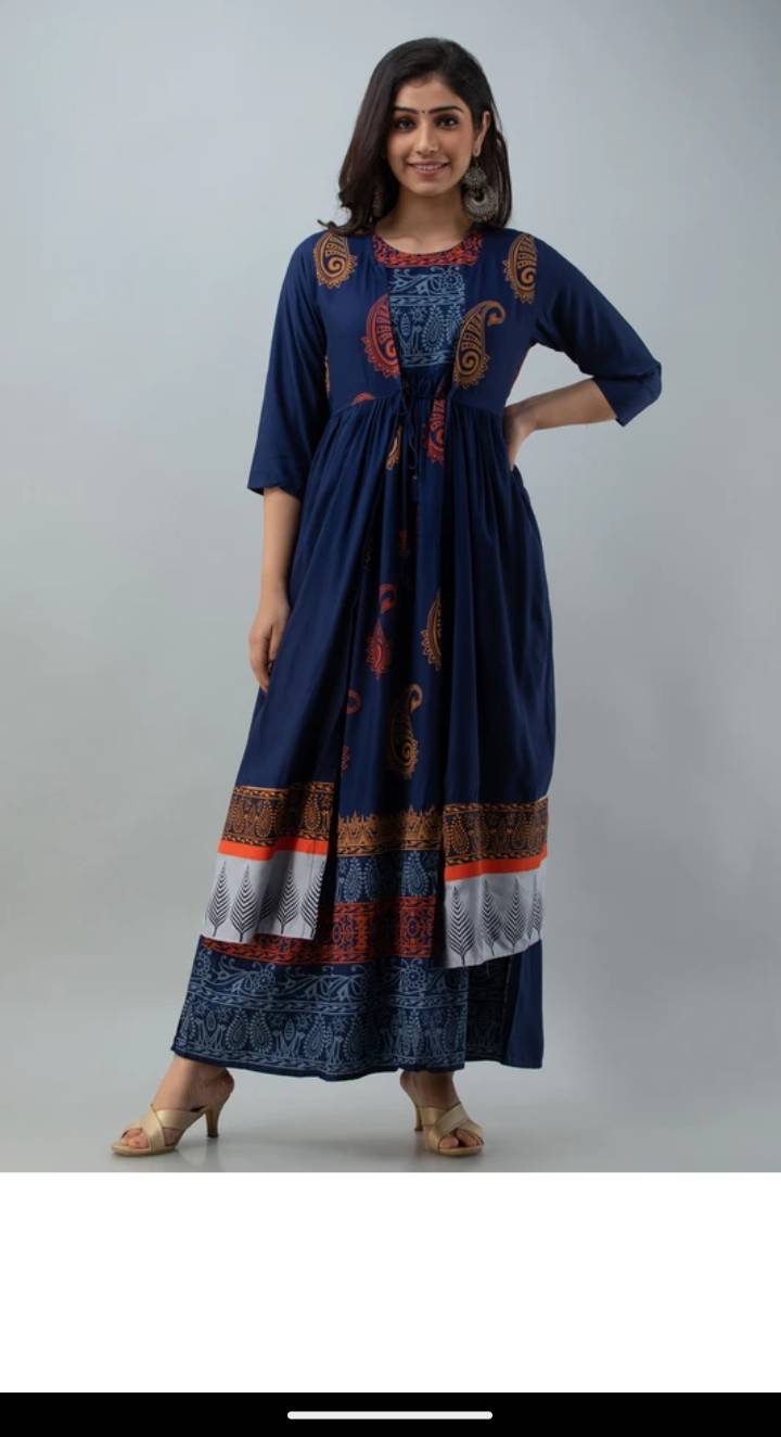Anarkali Maxi Dress in Chowhatta LabpurBirbhum - Ethnic Prints-https://media.vyaparify.com/vcards/products/487309/product_1768474995_6968c973e5f66.png Image