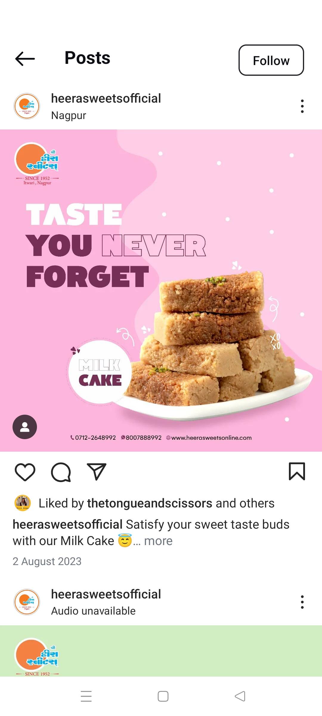 Milk Cake in Plot No 36 - Delicious and Creamy-https://media.vyaparify.com/vcards/products/489581/product_1768645144_696b6218c5263.png Image