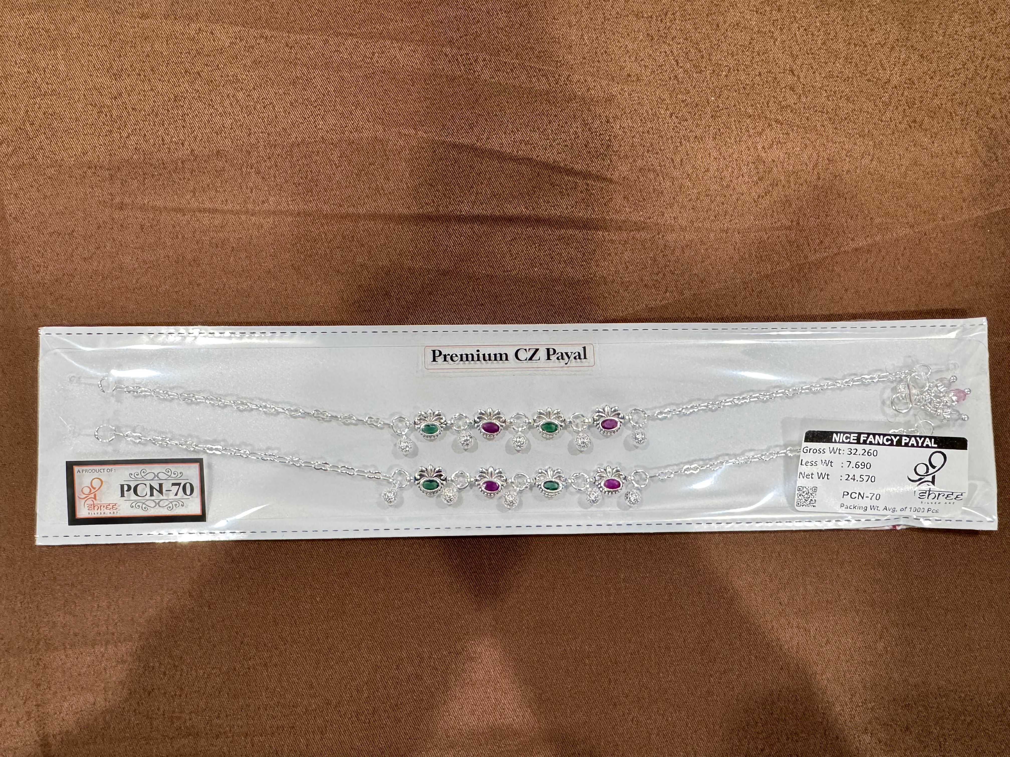 Fancy Jewellery Payal in Rajkot Gujarat - Elegant Design-https://media.vyaparify.com/vcards/products/489766/product_1768649948_696b74dce5b1f.png Image