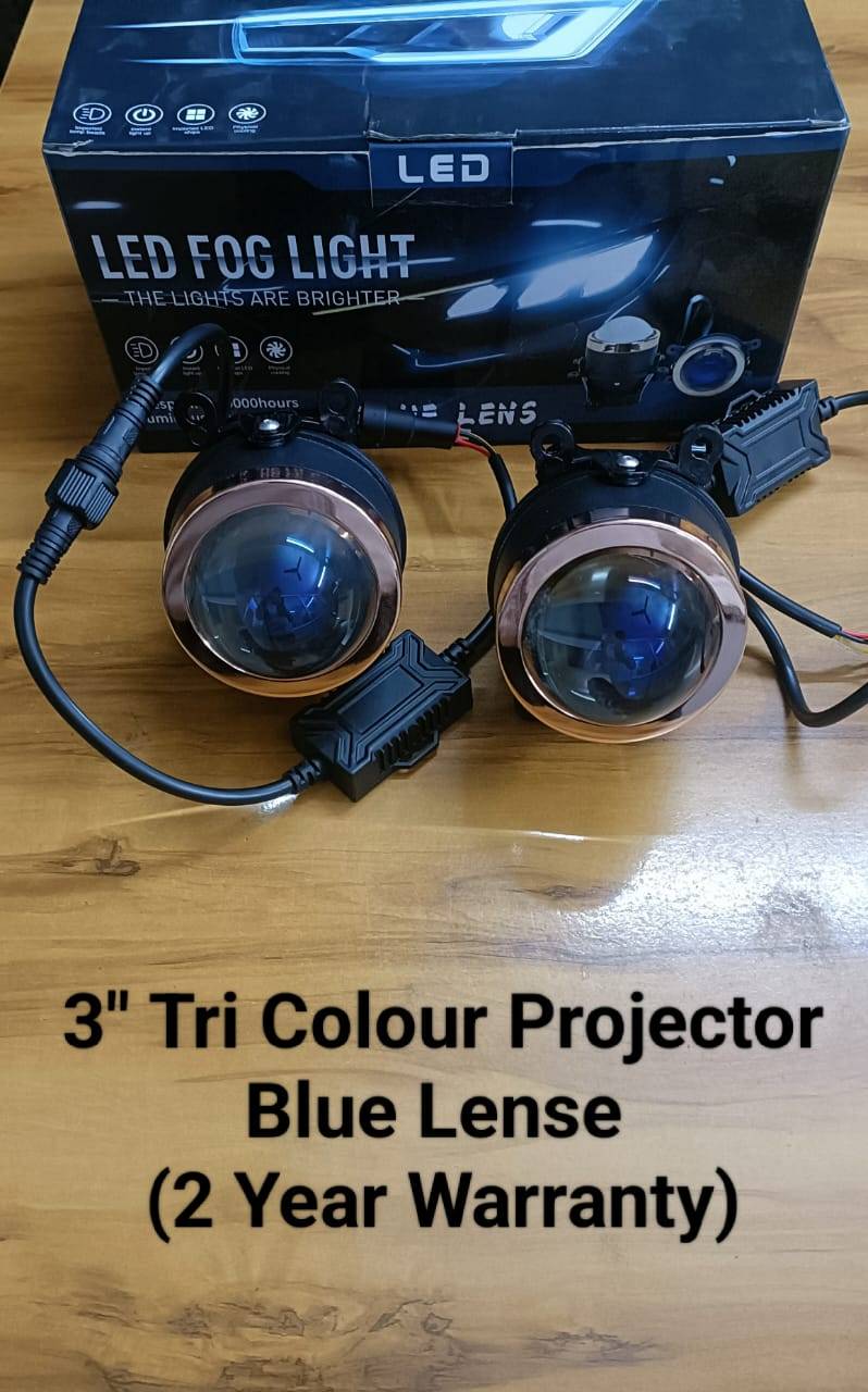 LED Fog Light 3" Tri Colour Projector in Danapur - Enhanced Visibility-https://media.vyaparify.com/vcards/products/490041/product_1768756839_696d1667316eb.png Image