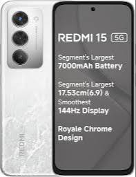 Redmi 15 5G Smartphone in Bengaluru with Long-Lasting 7000mAh Battery -  - Buy Online at NAVEEN J