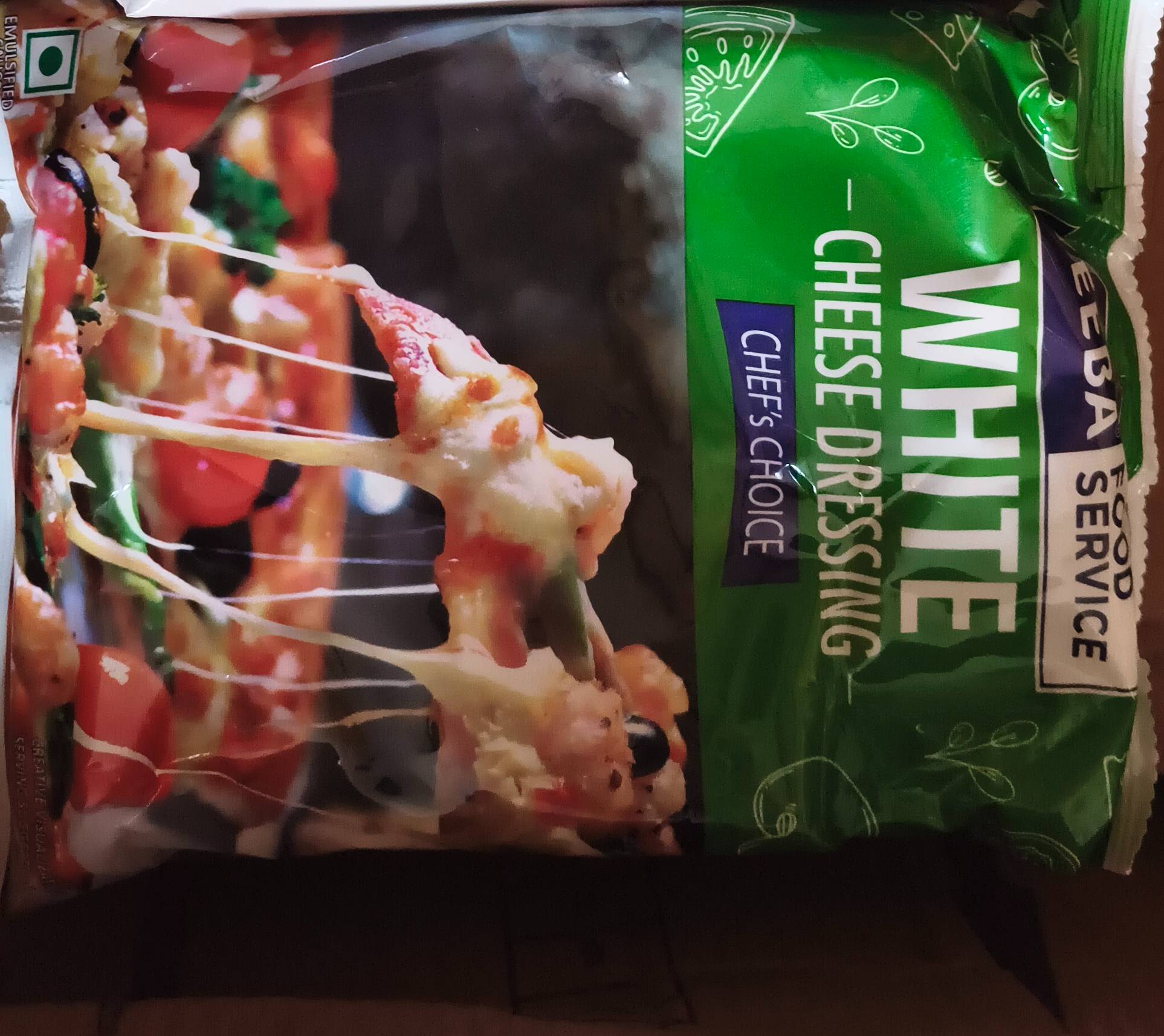  Veeba White Cheese Dressing Creamy & Delicious OMKAR CHAURASIA 20VIJAY GRAM COLONY NATIIMLI  LANDMARK Nati Imil