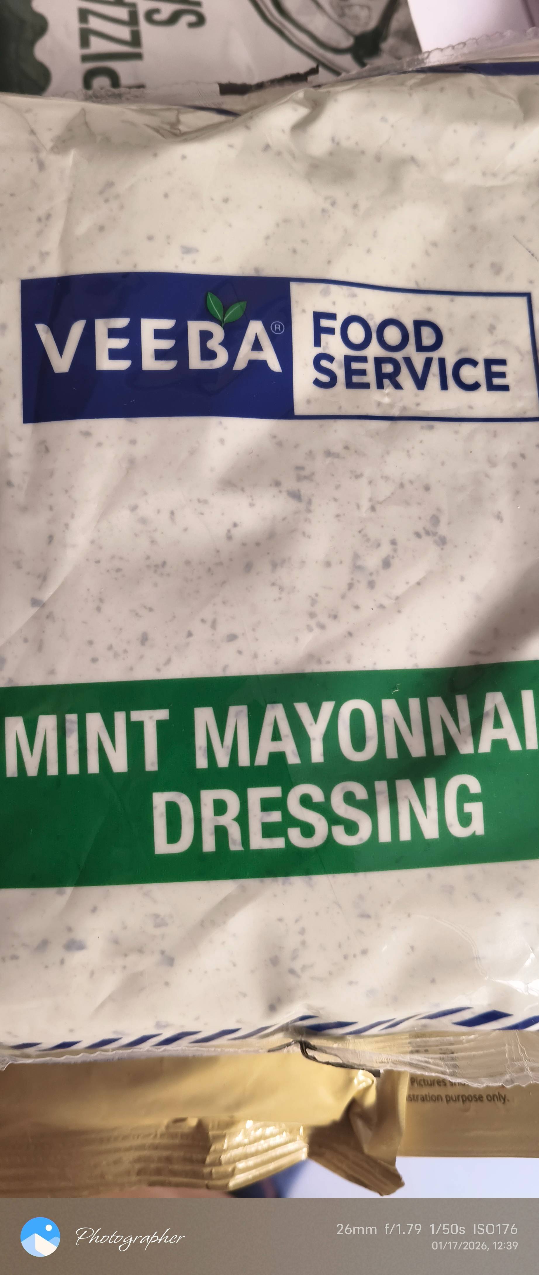  Veeba Mint Mayo Dressing Versatile Culinary Ingredient OMKAR CHAURASIA 20VIJAY GRAM COLONY NATIIMLI  LANDMARK Nati Imil