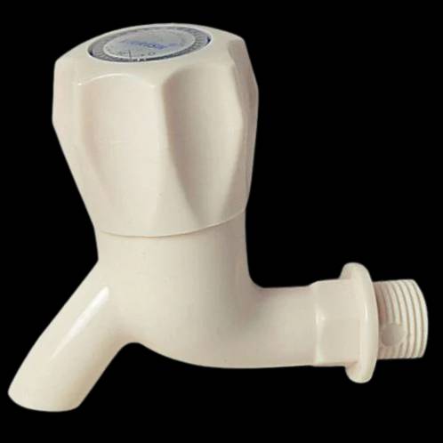 Durable Plastic Wall Mounted Bib Cock Plumbing Tap - plumbing/wall mounted bib cock in sugar mill - durable plastic material - Buy Online at AMAR TRADERS