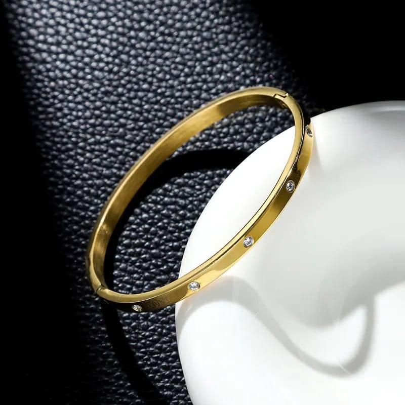 Non-Fading 304 Stainless Steel Electroplated Bracelet