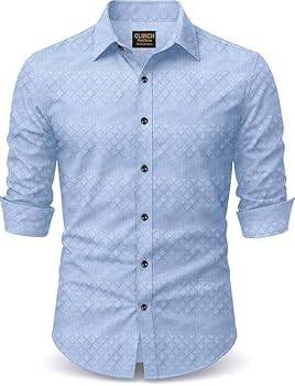 Slim Fit Blue Men’s Casual Shirt Stylish Pattern - men's casual shirt in gurdaspur punjab: slim fit blue shirt - Buy Online at NEW SHARMA CLOTH HOUSE