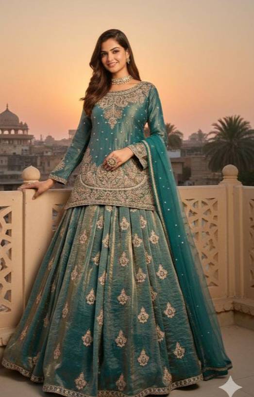 Ethnic Wear: Sharara Set in Brahmaniyapara, Elevate Your Style -  - Buy Online at RIDDHI FASHION