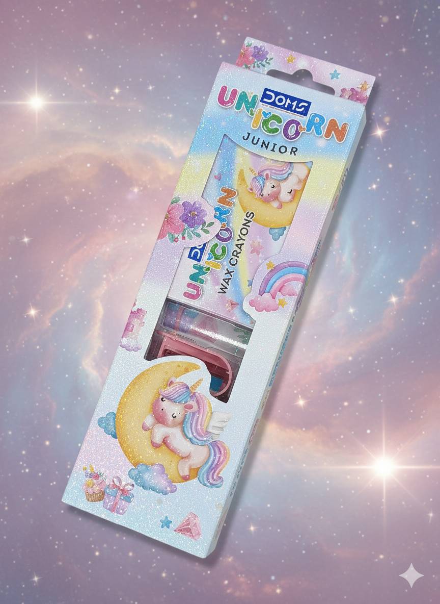  Doms Unicorn Kit Spark Your Creativity Art Set AASHAPURA TRADERS NO 59 1 BG 6SAIDAPET ROADVADAPALANI NEAR SIVAN KOVIL