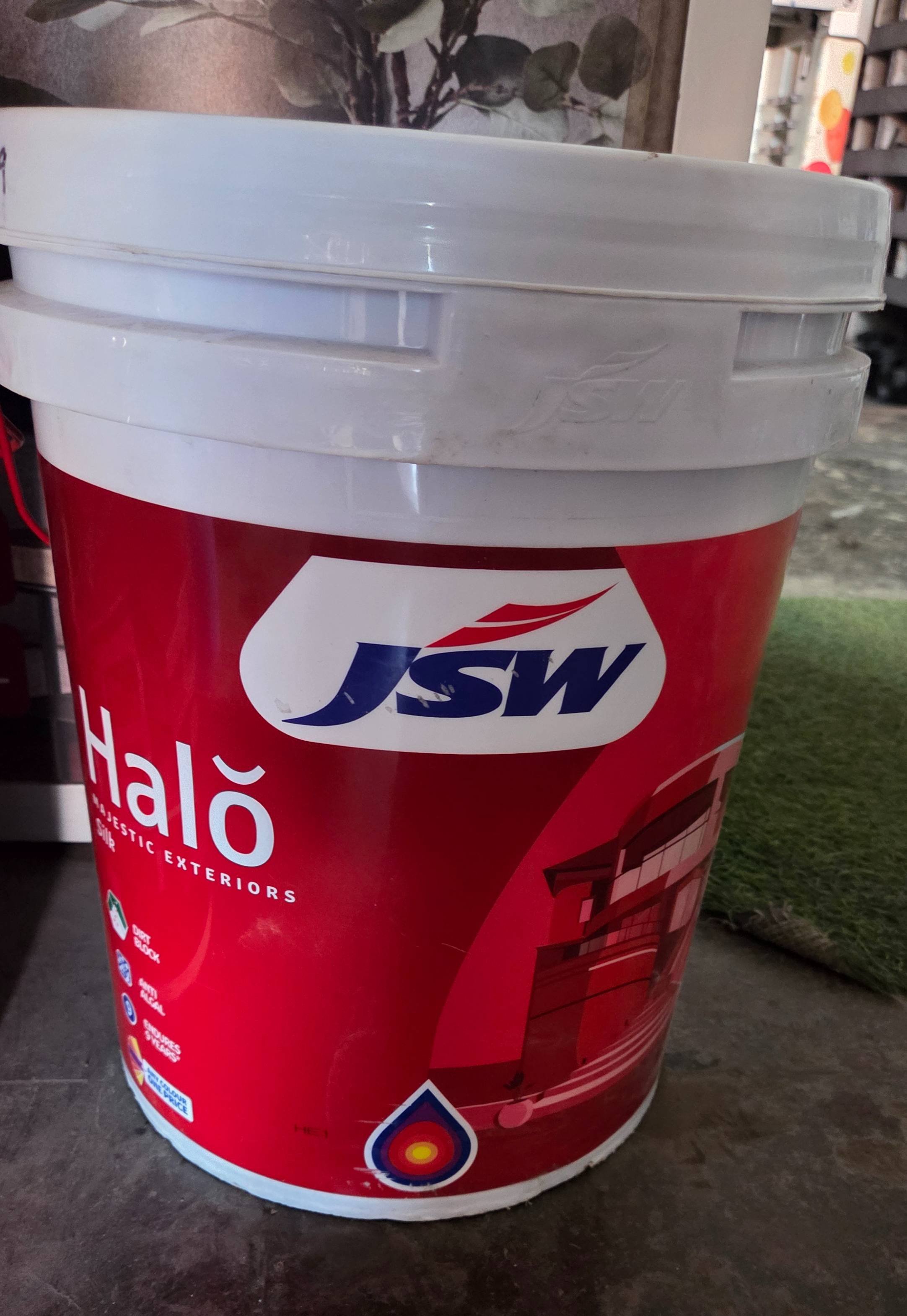 JSW Halo Majestic Exteriors Paint in Bangar Kheema - Long-lasting Vibrant Finish -  - Buy Online at DUMKA ENTERPRISES