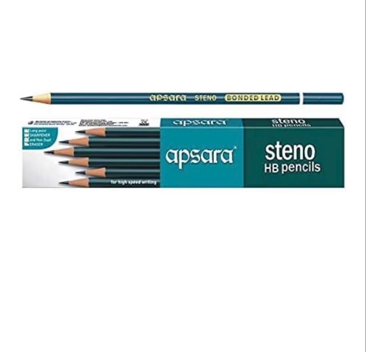 Apsara Steno HB Pencils in Jalandhar for High-Speed Writing -  - Buy Online at VINTAGE BOOK SHOP