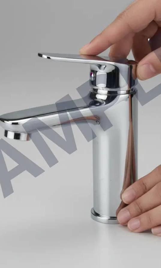  Basin Mixer Tap in Chrome Finish in Kalka - Single-Handle Operation V S BUILDING MATERIAL CO VS Building  Material Tagra  Hakimpur Kalka Near Gas Ajency 