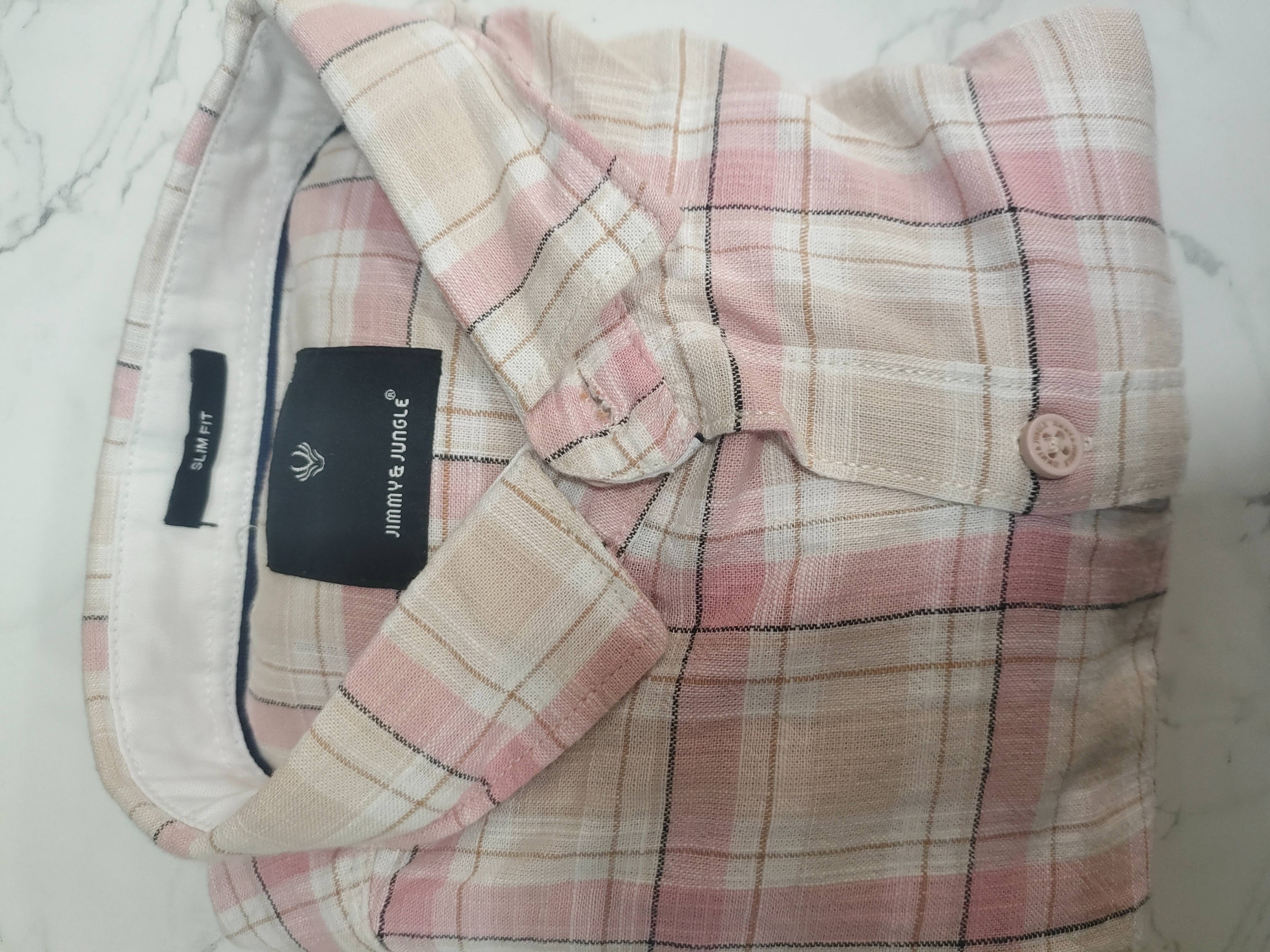 Jimmy & Jungle Slim Fit Checkered Shirt in Location Key Feature -  - Buy Online at ATTRACTION GARMENTS