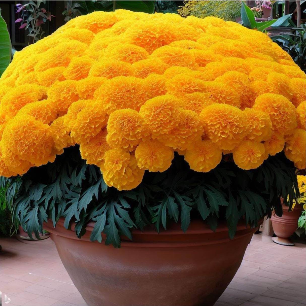 Flower Seeds: Marigold African High Yield Hybrid Flower Seeds in Chandrakona Town for Gardening -  - Buy Online at DIP MAJHI