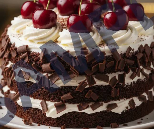 Saroj General Store Black Forest Cake in Panchkula - Delicious Chocolate and Cherry Flavor -  - Buy Online at SAROJ