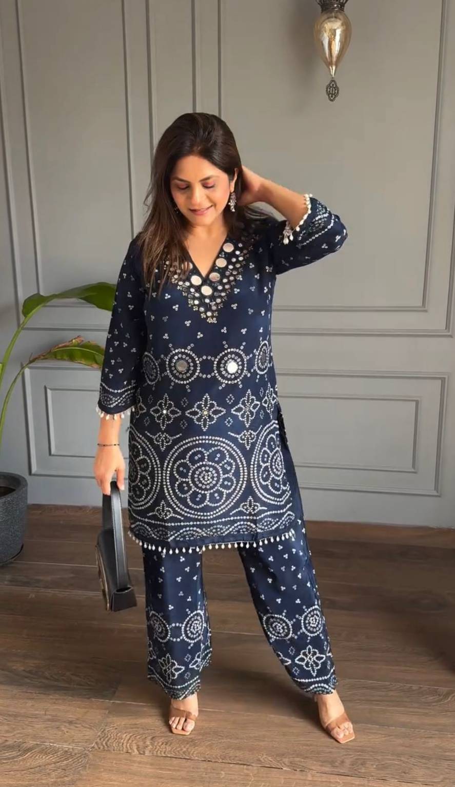 Chinon fabric 2 pic cort set -  - Buy Online at RIDDHI FASHION