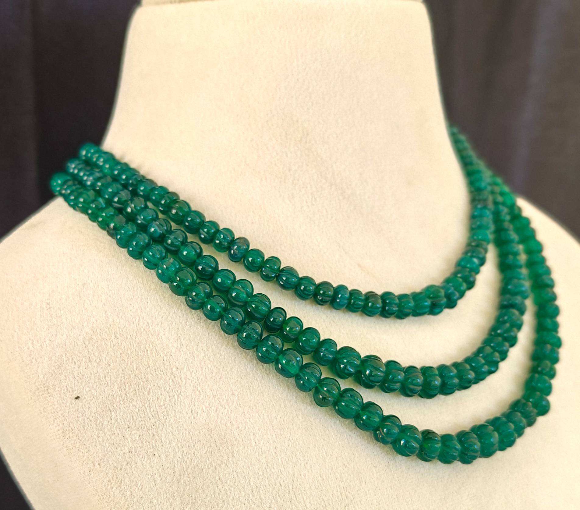 Jewelry/Green Onyx Necklace - Image 2