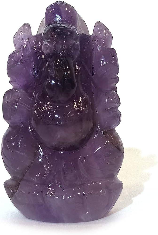 Amethyst Ganesha Statue