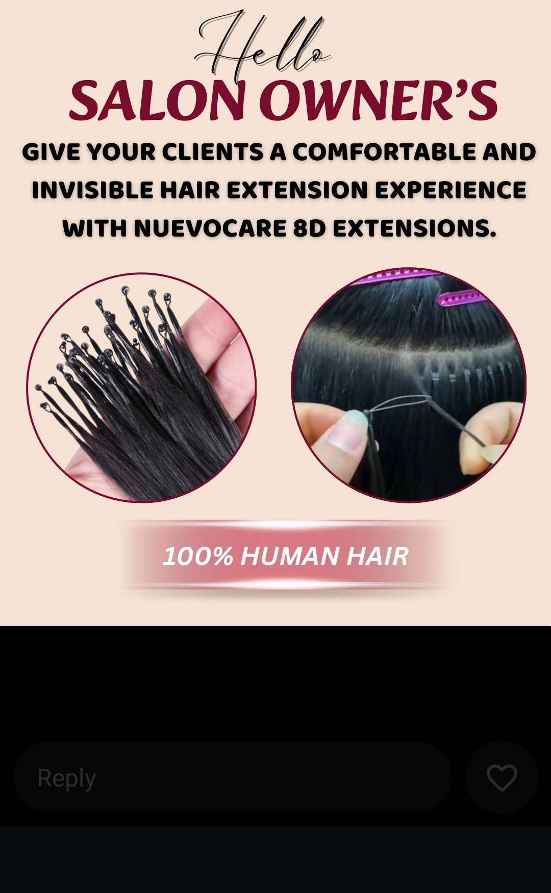 Permanent hair extensions -  - Buy Online at GLAMDEN