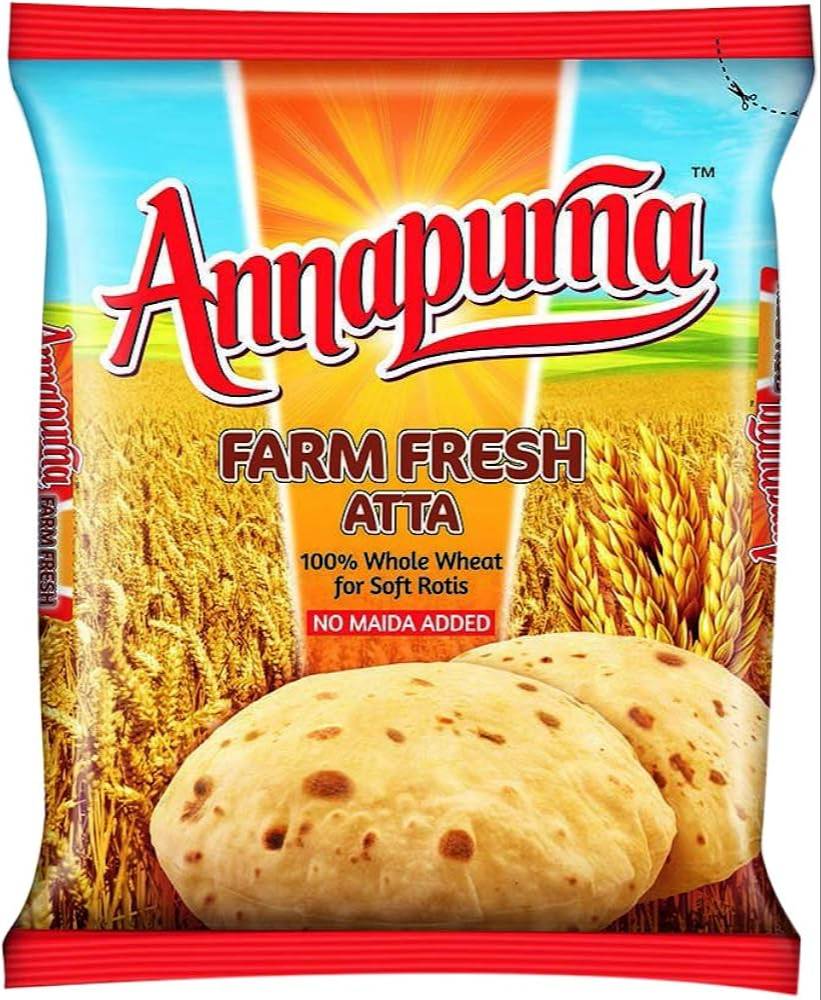 Annapurna Farm Fresh Atta in Vijayawada Soft Roti Flour -  - Buy Online at GIDUTURI VENKATA RAMANA