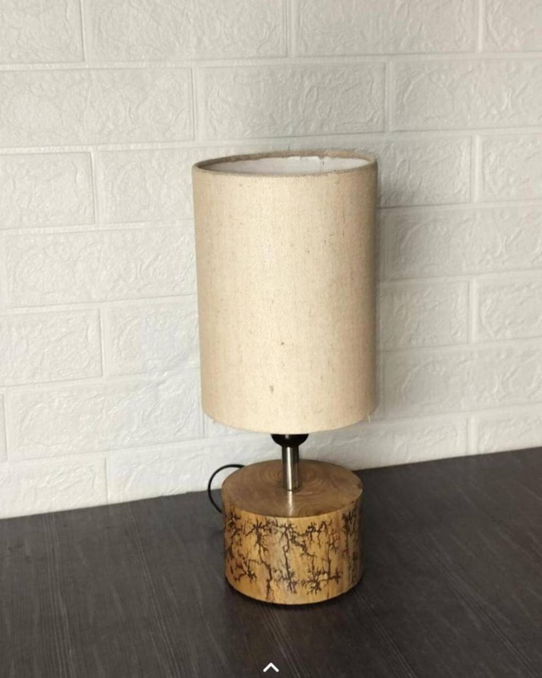  Handcrafted Wooden Table Lamp in Nagina, Ideal for Cozy Home Lighting NOBEL HANDICRAFTS 1 NAGINA, Nagina, Uttar Pradesh, 246762