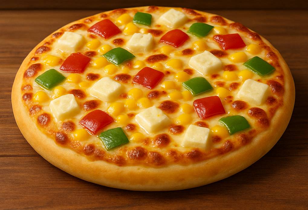 Pizza - Cheesy Veg Corn Delight in Amritsar - Delicious Mix of Cheeses and Veggies -  - Buy Online at THE SANDWICH COMPANY