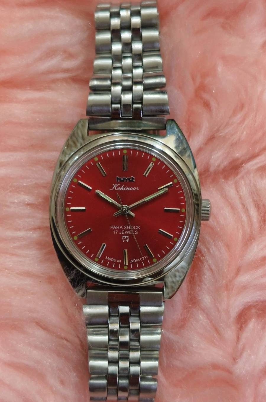  HMT Kohinoor Watch Maroon (Repainted Dial) ANTHONS ENTERPRISES 37 1 MANGAMMA  SALAI OPP TO  TIRUPUR COTTON KTC NAGAR PALAYAMKOTTAI TIRUNELVELI 627011LANDMARK OPP TIRUPUR COTTON