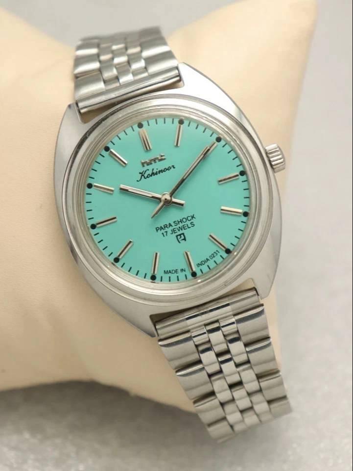 HMT Kohinoor Watch in Tirunelveli Tiffany Blue Dial -  - Buy Online at ANTHONS ENTERPRISES