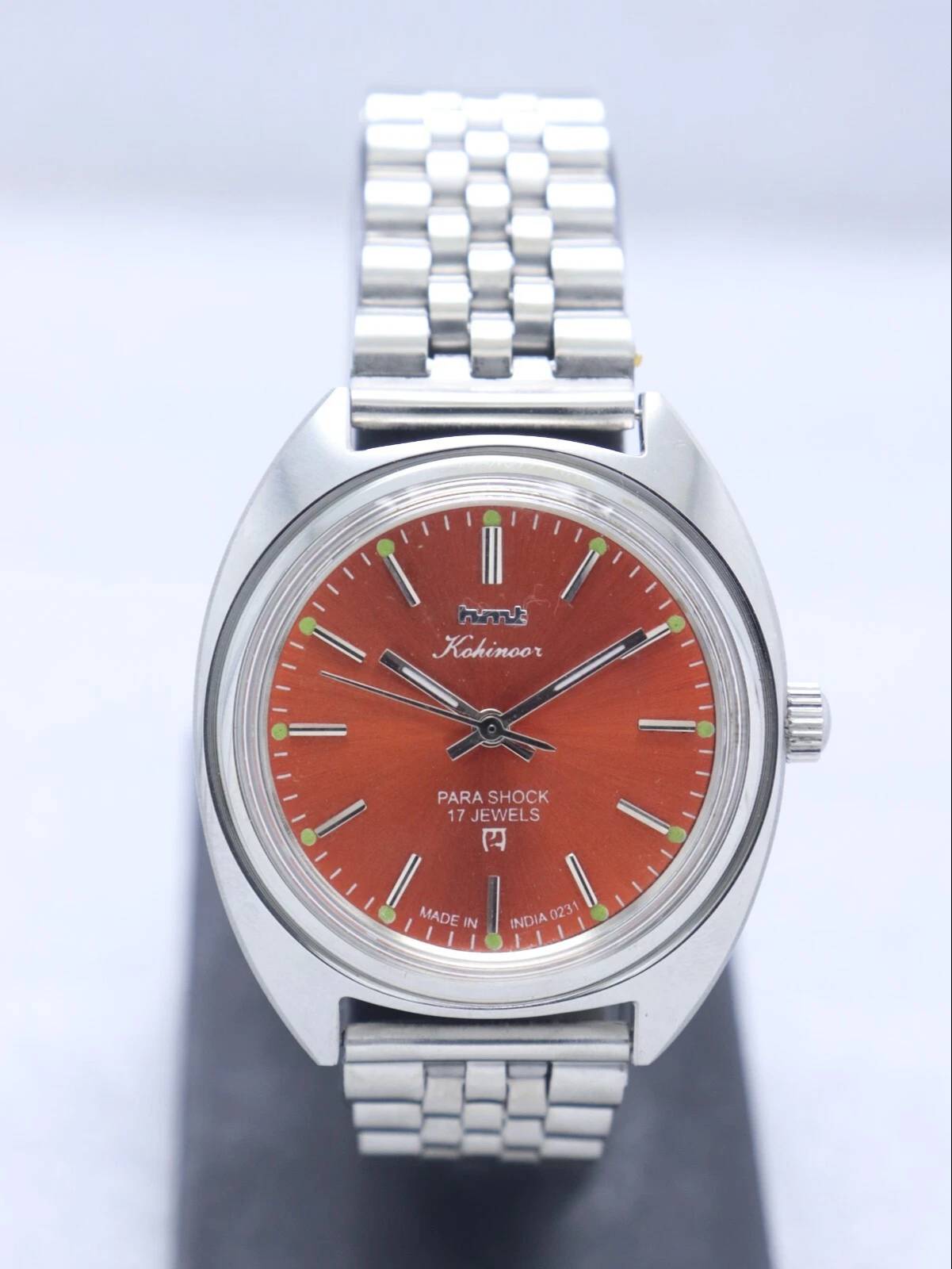 HMT Watches Kohinoor Orange (Repainted Dial) - Image 1