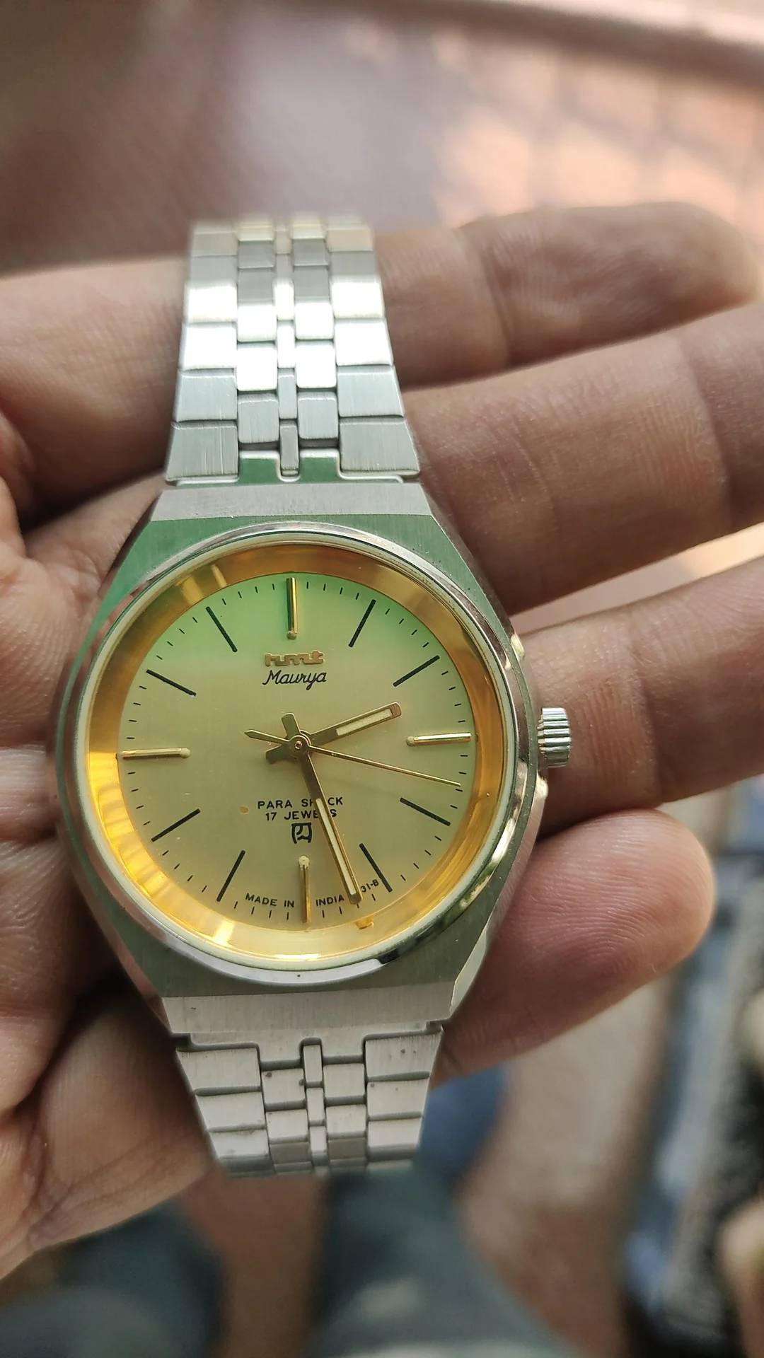 HMT Maurya Para Shock 17 Jewels Watch in Tirunelveli - Precise Movement -  - Buy Online at ANTHONS ENTERPRISES