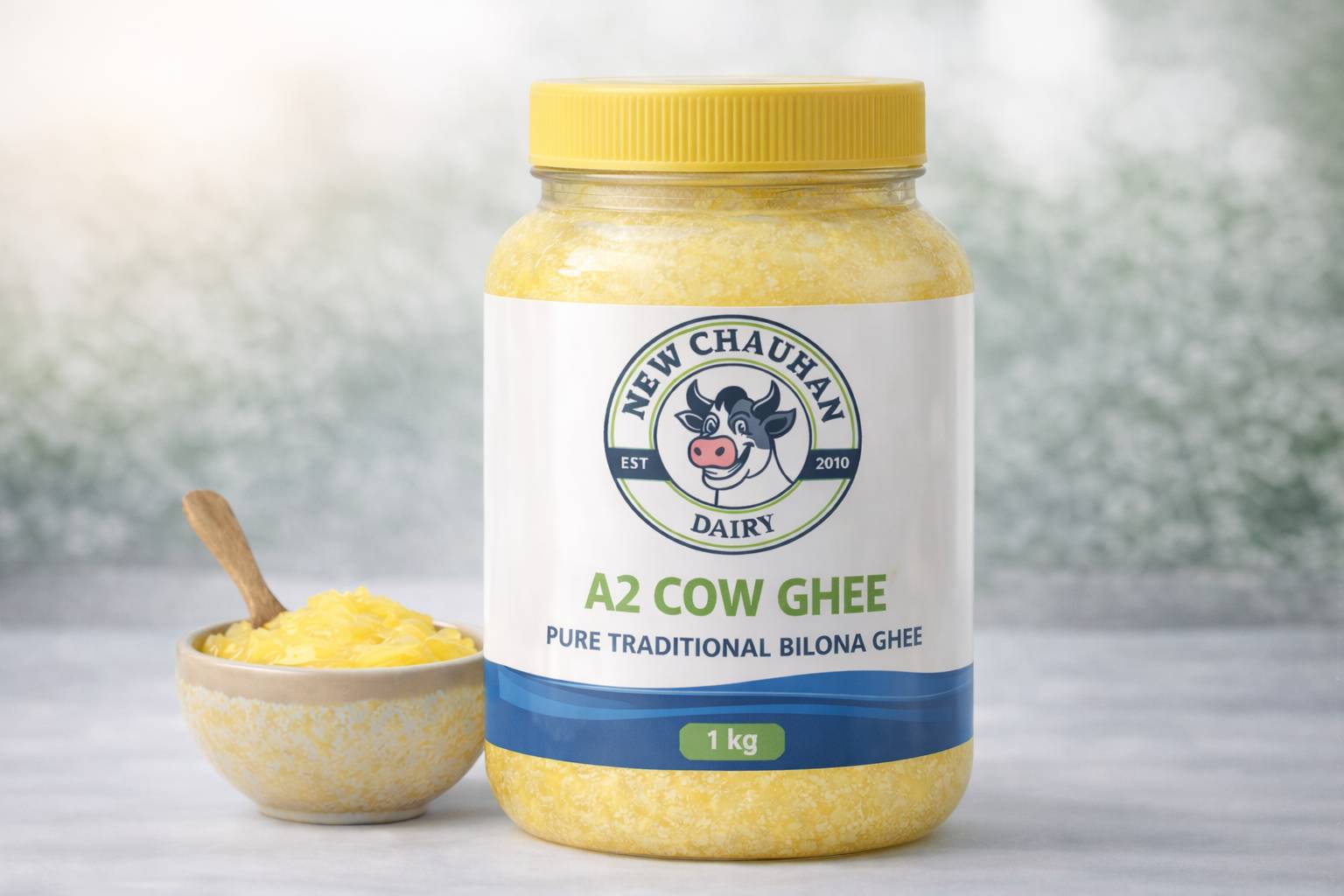  A2 Cow Ghee (1L) NEW CHAUHAN DAIRY 0 VILLAGE HARDUA NEAR TOWER WALI GALI HARDUAGANJ DEHAT ALIGARH UTTAR PRADESH 202125 202125