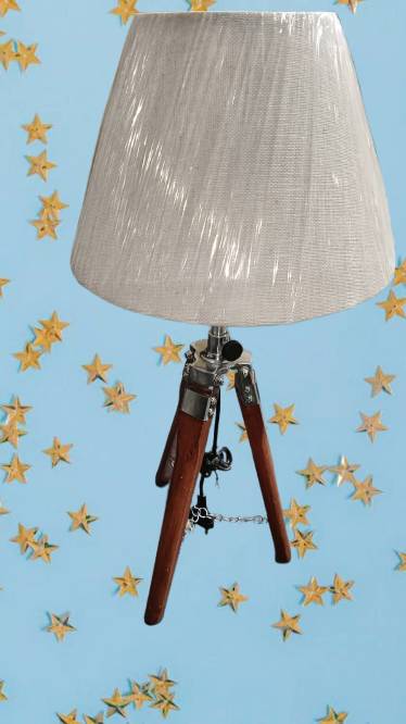  Vintage Tripod Table Lamp in Nagina Bijnor - Elegant Lighting NOBEL HANDICRAFTS 1 NAGINA, Nagina, Uttar Pradesh, 246762