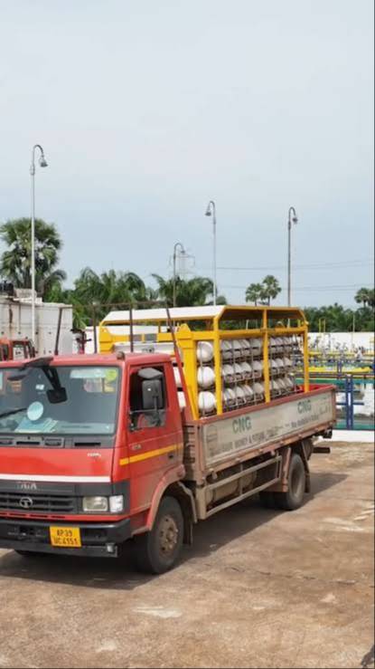 Transport Charges CNG Transport Truck in Patamata: Reliable Gas Delivery -  - Buy Online at BEZAWADA TRANSPORTS