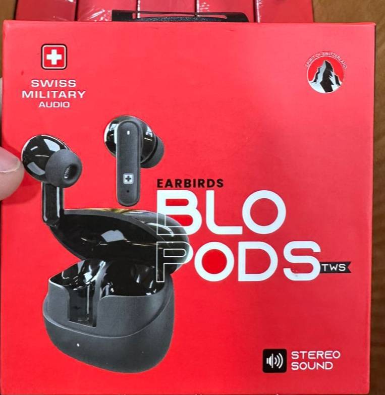 Swiss Military Blo Pods TWS Earbuds -  - Buy Online at COMPUTER CARE