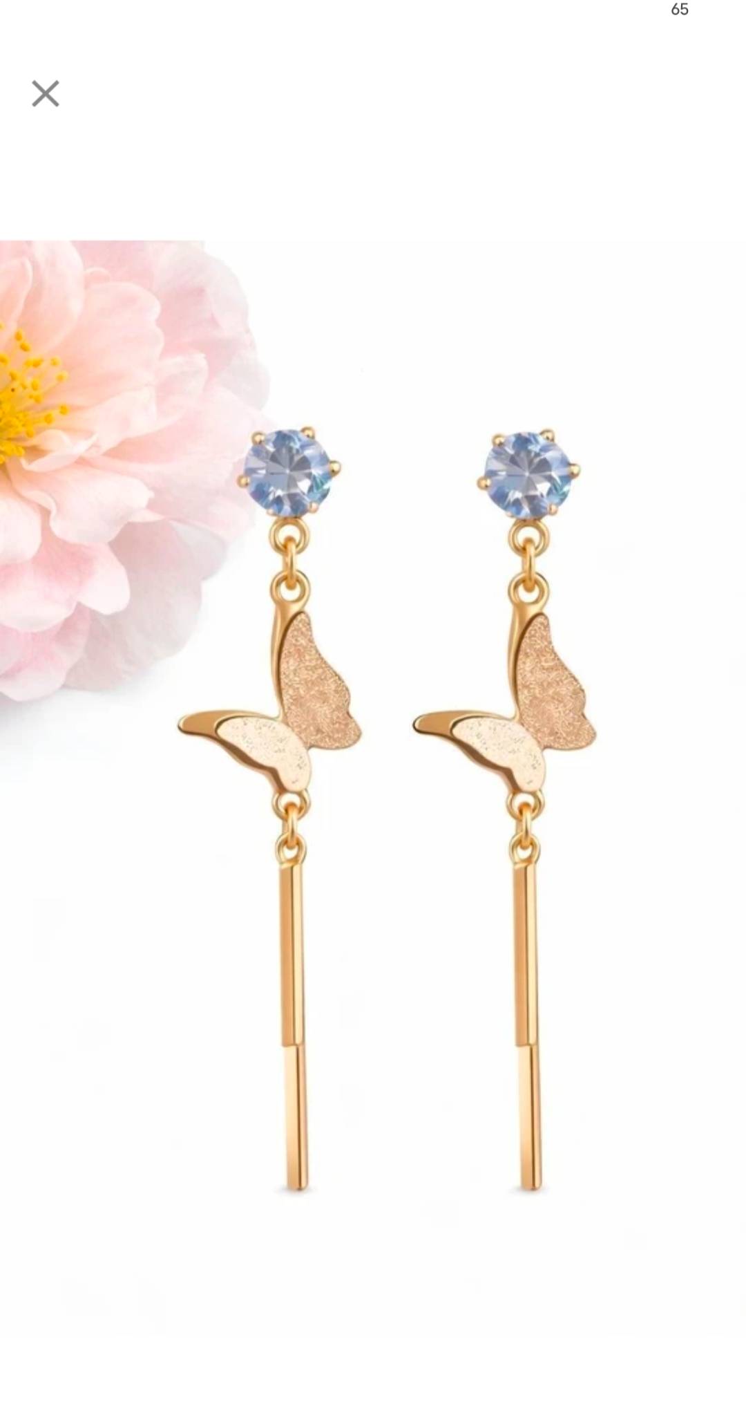Jewelry/Butterfly Dangle Earrings in Amroha: Stylish and Elegant Design