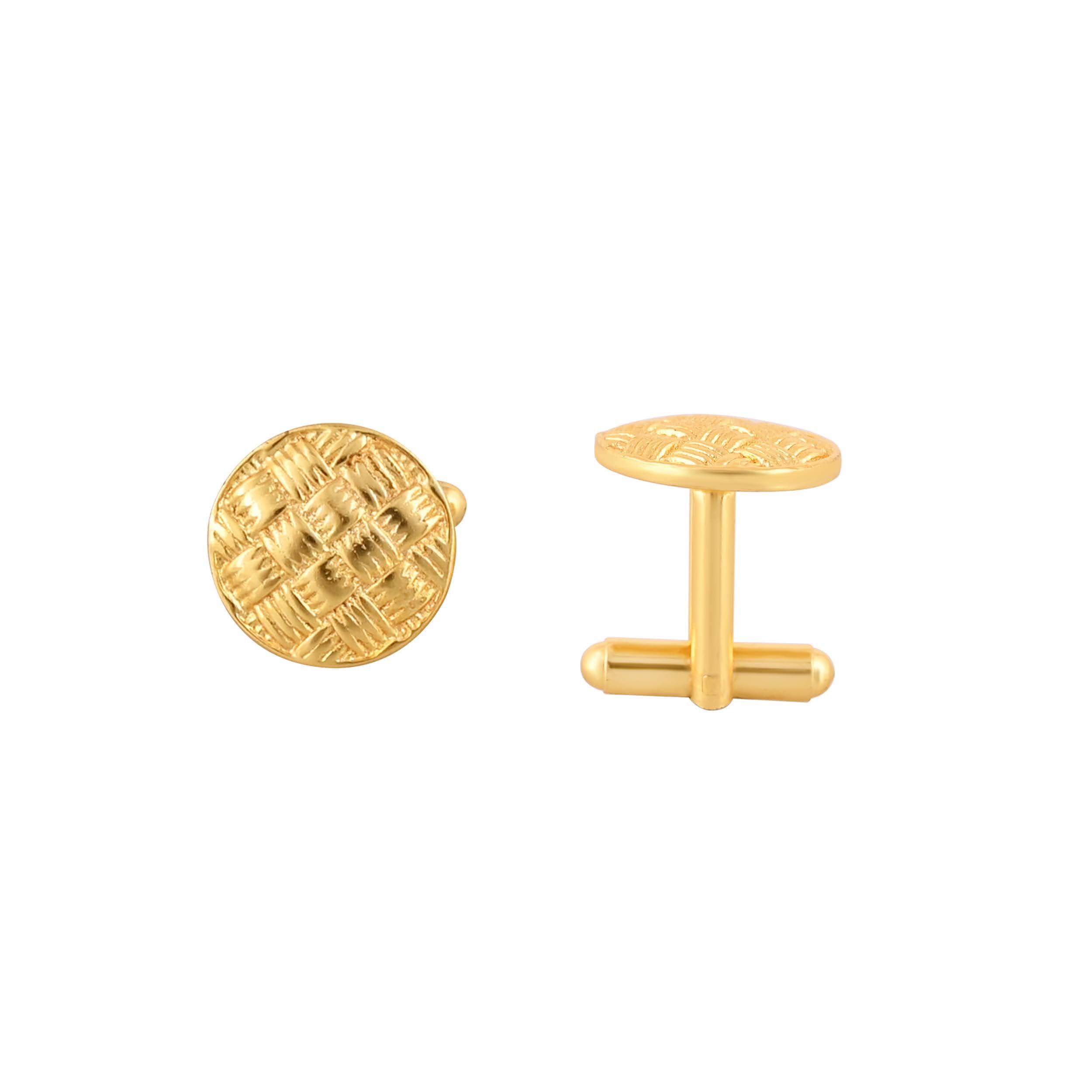 Men's Accessories: Elegant Gold Plated Cufflink in Johkibazar - Elevate Your Style - Image 2