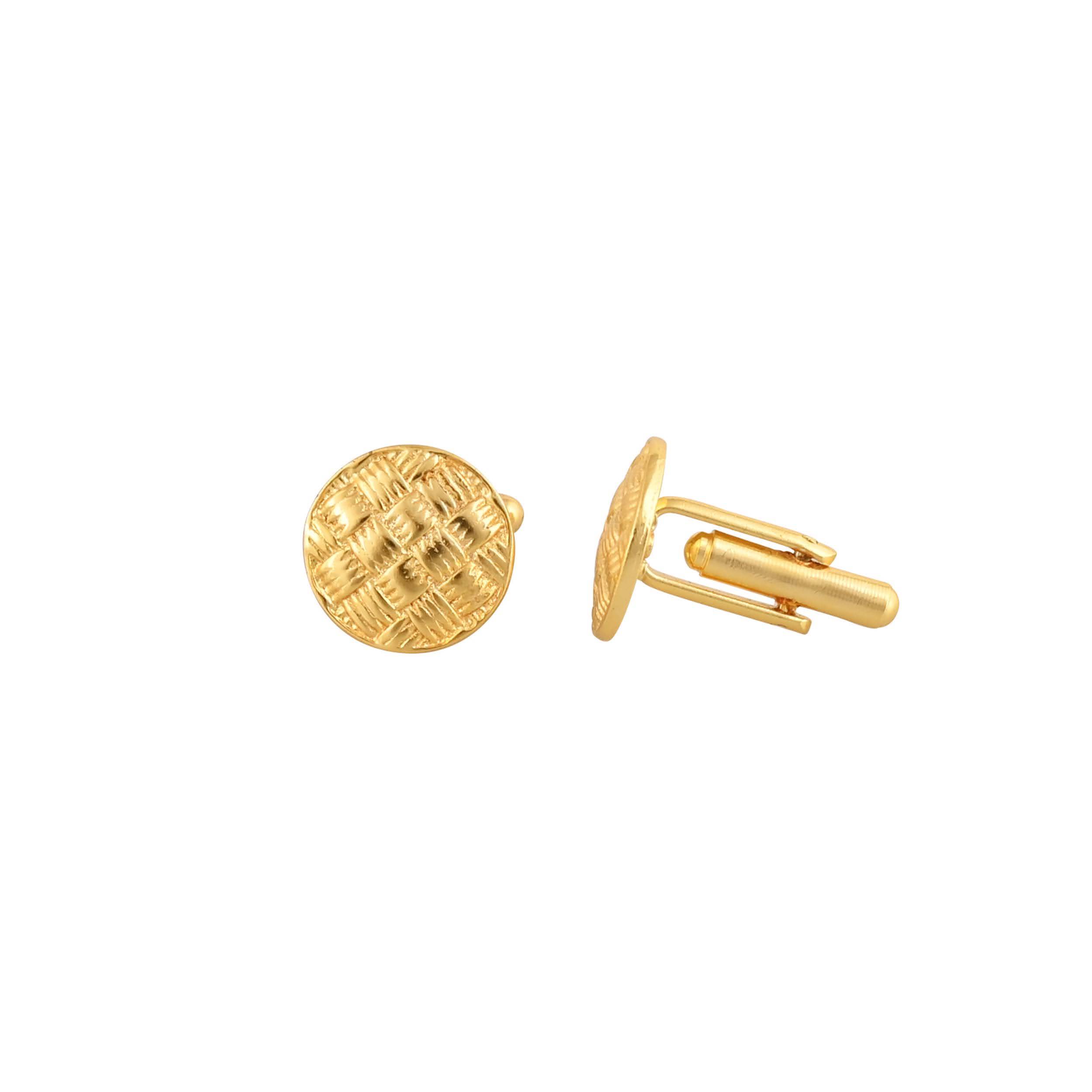 Men's Accessories: Elegant Gold Plated Cufflink in Johkibazar - Elevate Your Style - Image 4