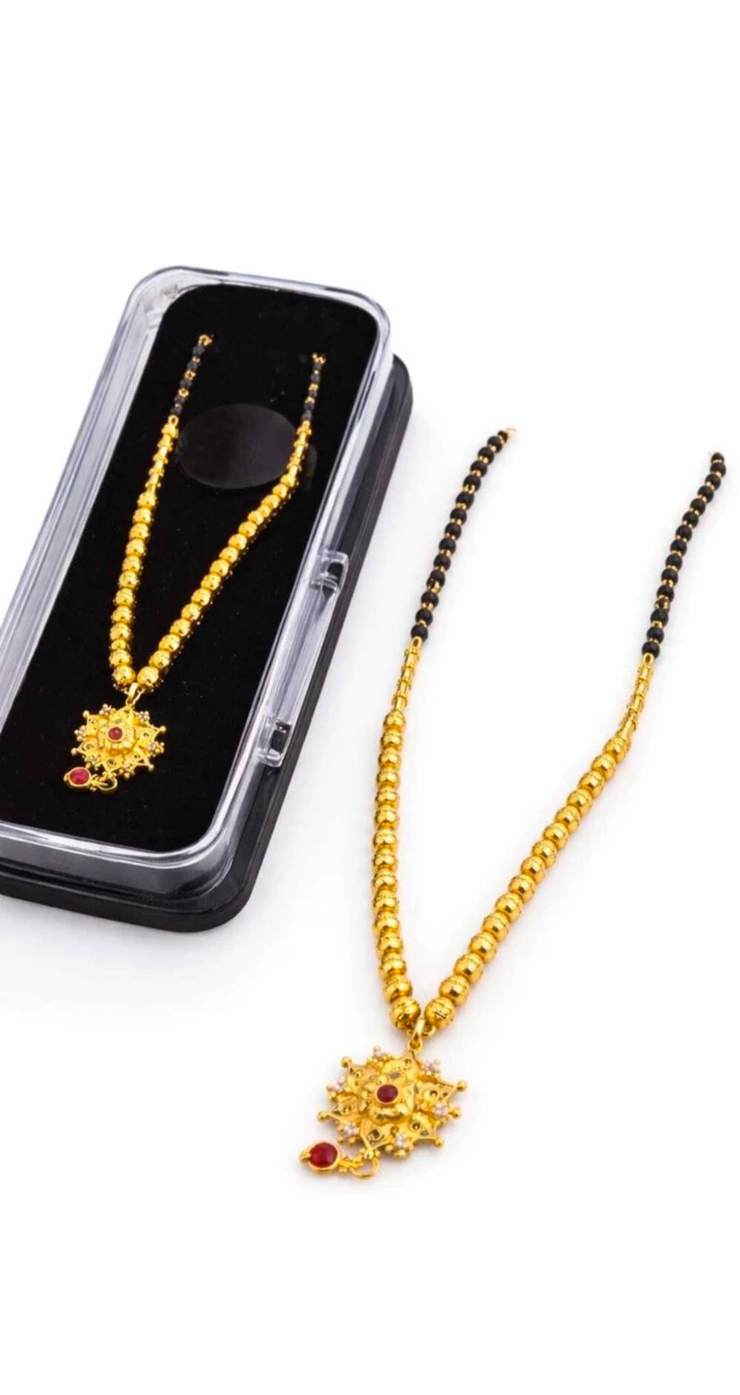 Jewelry/Traditional Gold-Tone Mangalsutra in Amroha: Elegant Design