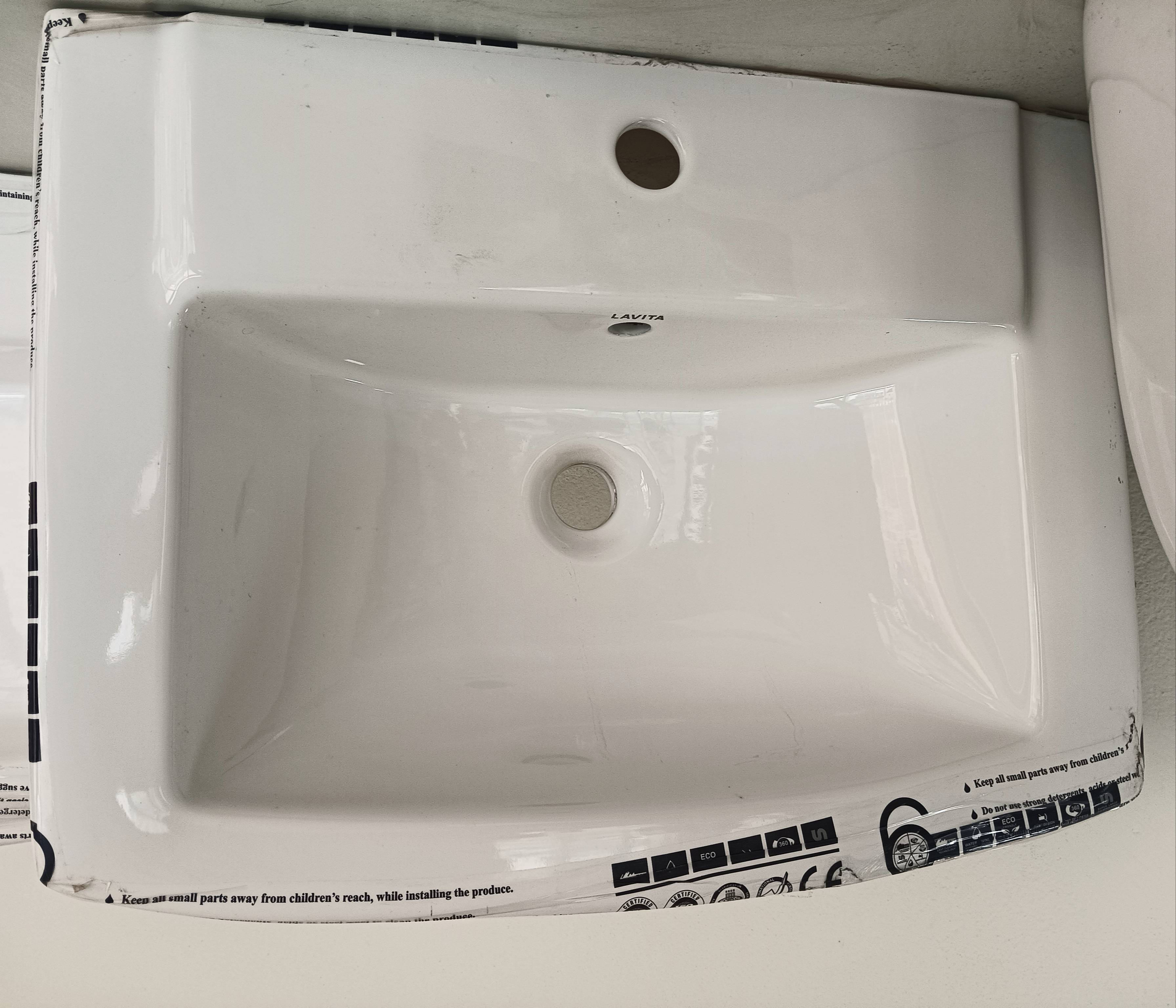  Bathroom/Lavita Ceramic Wash Basin in Bhubaneswar Odisha with Contemporary Design MS NEELACHAL TRADERS PLOT NO 385 3213 BIJIPUR KALINGA NAGAR BIJIPUR NEAR JYOTE MOTORS TAMANDO BHUBANESWAR KHORDHA ODISHA