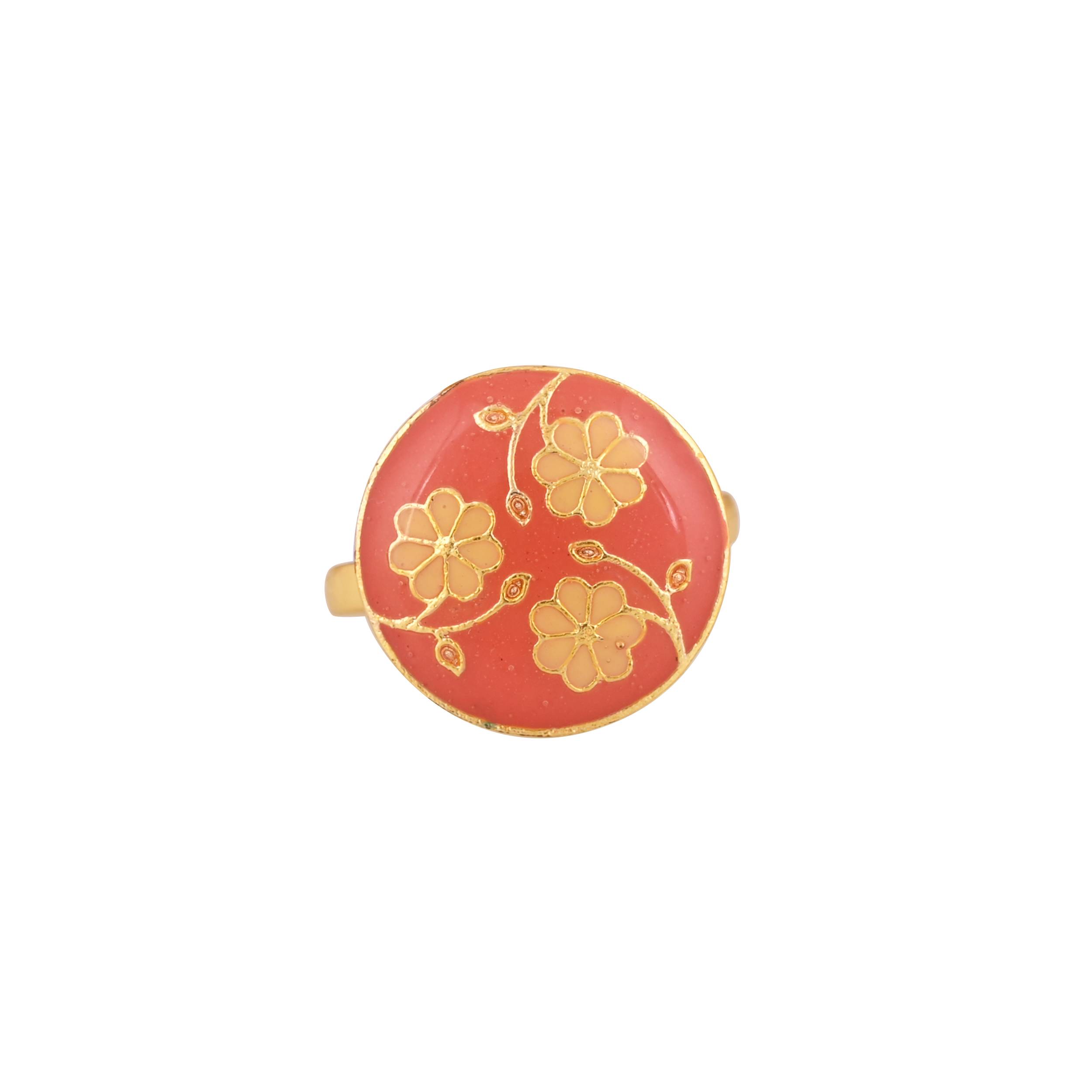 Jewelry/Gold Plated Adjustable Ring in Johkibazar - Elevate Your Style - Image 2