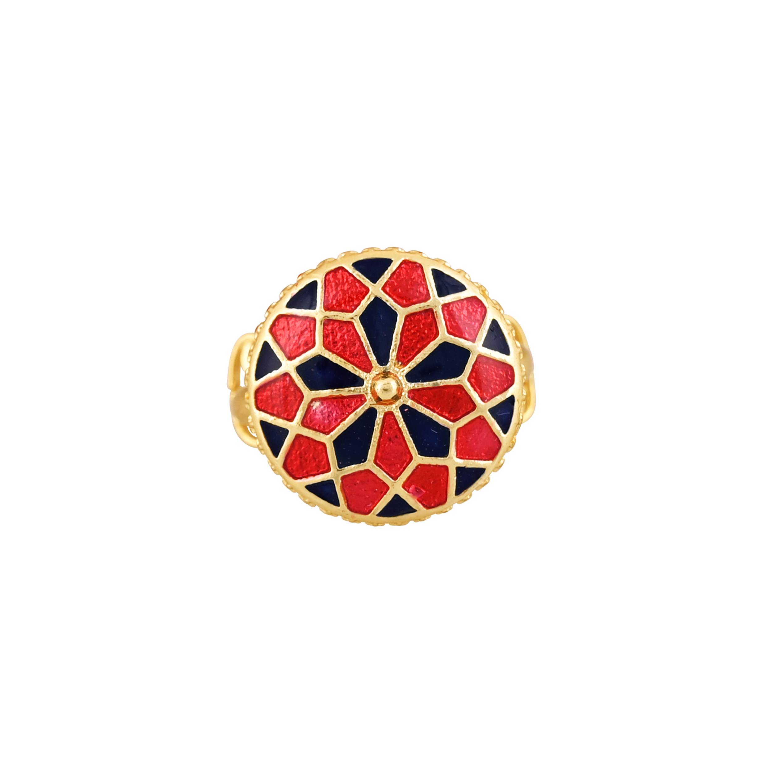 Gold Plated Adjustable Ring - Image 4